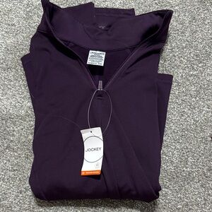 Jockey Deep Purple Athletic Quarter Zip